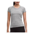 (WMNS) LULULEMON Swiftly Tech T-Shirt 2.0 Waist Length 'Slate Gray' LW3FQHS-619425547