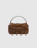 MULTIPOCKET SUEDE MICRO BAG