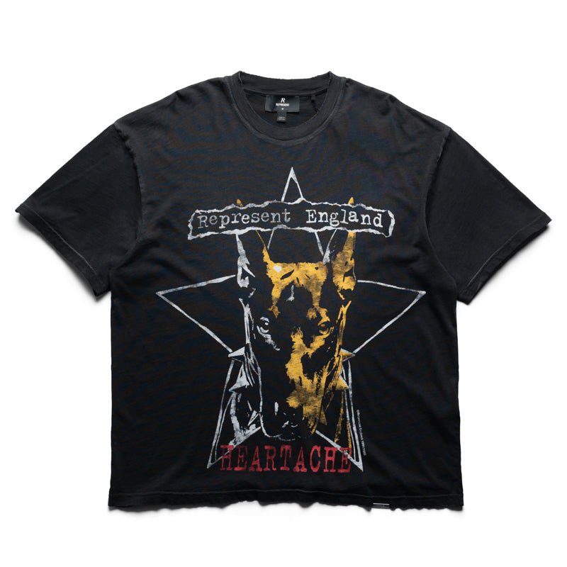 Represent Riot Tee - Washed Black