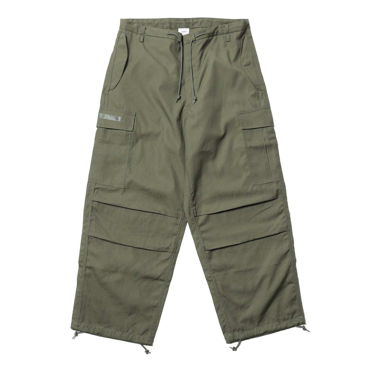 WTAPS MILT0001 Trousers Cotton CNVS Olive Drab