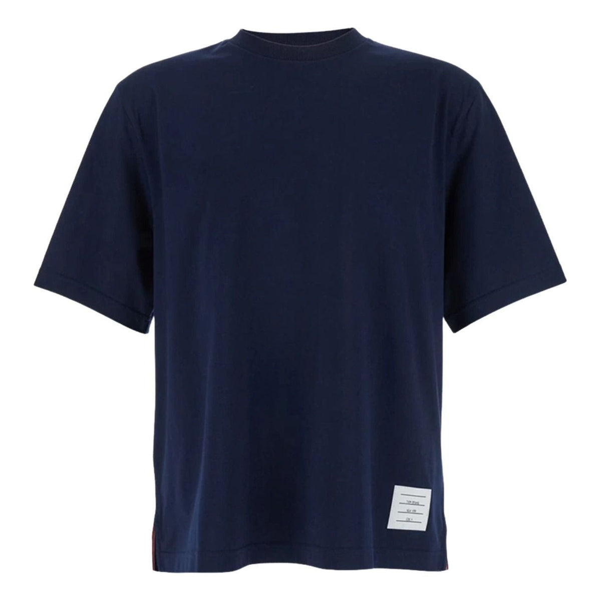 THOM BROWNE Short Sleeve T-Shirt 'Navy' MJS288A-00042-415
