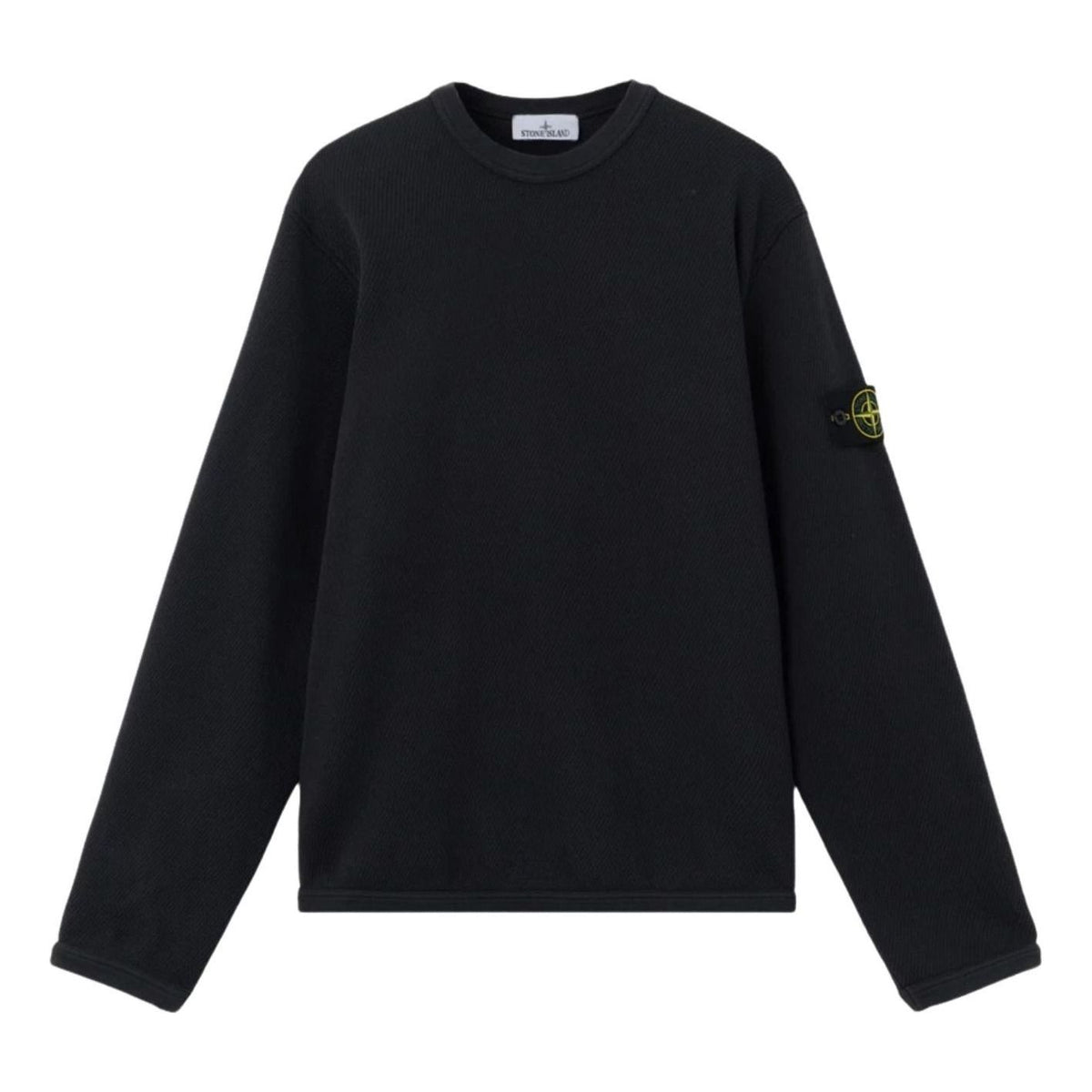 Stone Island 6100011 Regular-Fit Elasticated Trims Sweatshirt 'Black' L1S1561000-01S283-V0020