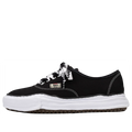 Maison MIHARA YASUHIRO Baker OG Sole Bicolored Canvas Low 'Black Black' A12FW728-BLKBLK