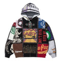 Supreme FW25 x Number (N)ine Patchwork Zip Up Hooded Sweatshirt 'Multicolor' FW25SW65-MULTICOLOR