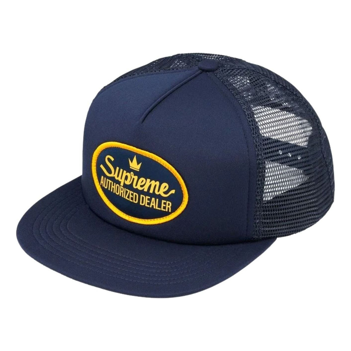 Supreme FW26 Authorized Mesh Back 5-Panel 'Navy' SUP-FW26-2027-NVY - Supreme Professional Edition