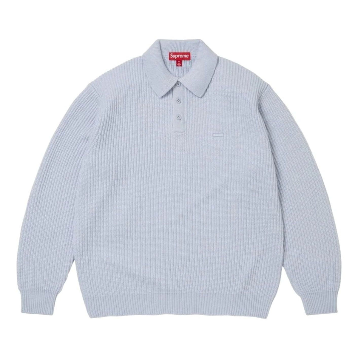 Supreme FW26 Small Box Sweater Polo 'Light Blue' FW26SK20-BLUE - Supreme Professional Edition