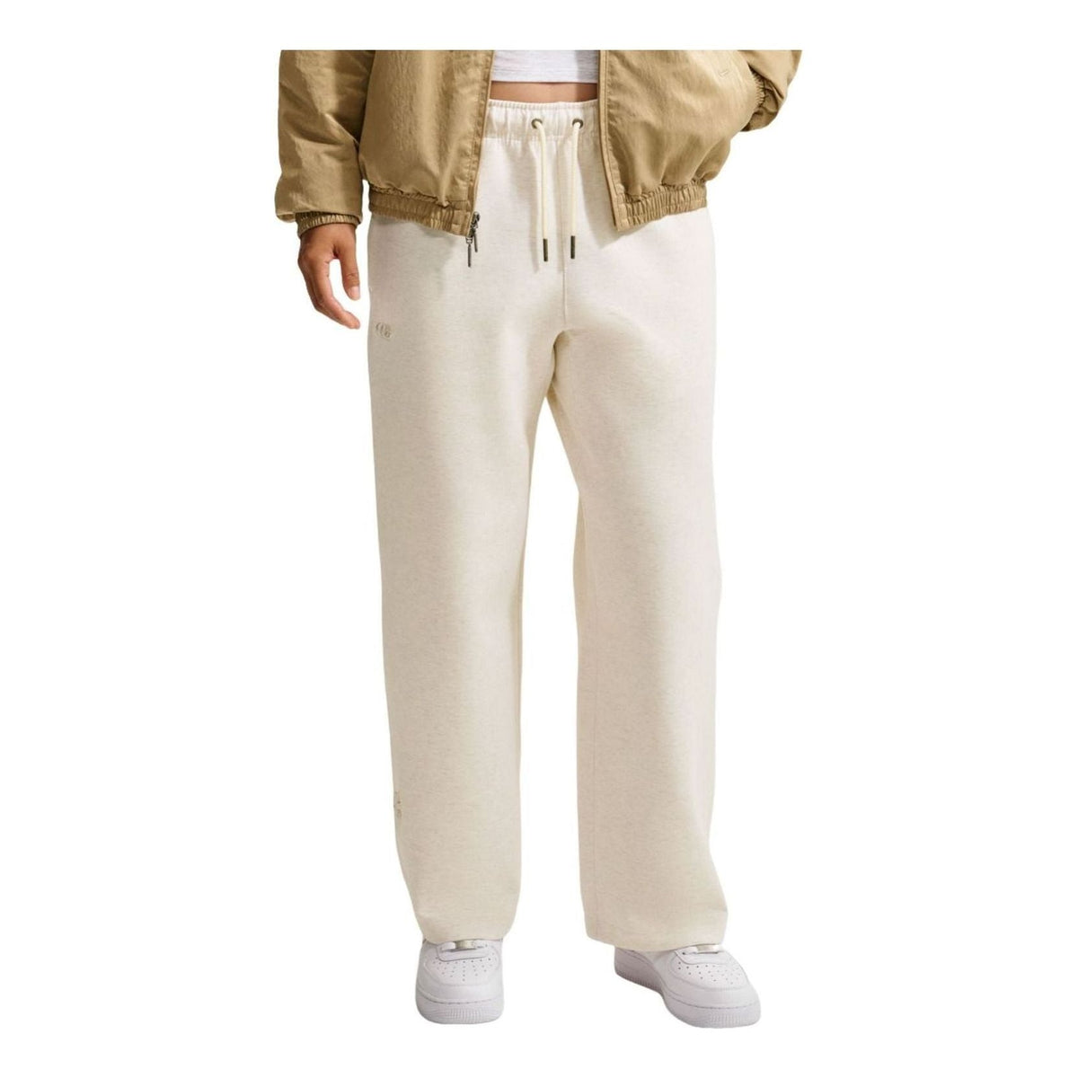 (WMNS) Nike Caitlin Standard Issue Dri-Fit Open-Hem Pants Asia Sizing 'Pale Ivory' IX3921-110 - Nike Professional Edition