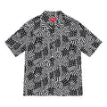 Supreme Flags Rayon S/S Shirt 'Black White' SUP-SS20-7500
