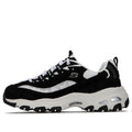 (WMNS) Skechers DLites 1.0 'Black White' 896085-BKW