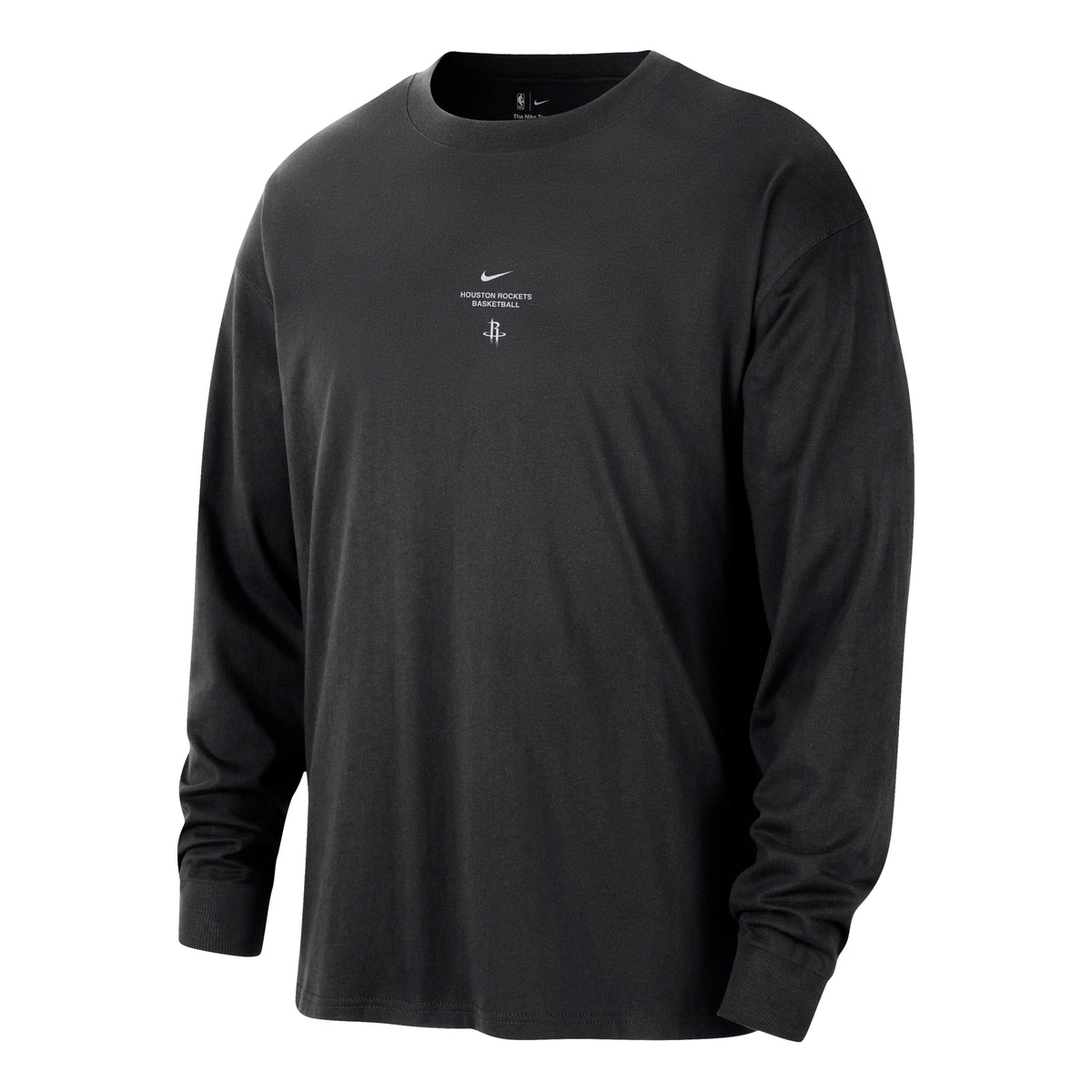 Nike Houston Rockets Standard Issue Long-Sleeve T-Shirt 'Black' II5766-010 - Nike Professional Edition