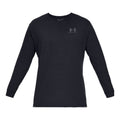 Under Armour Sportstyle Left Chest Long Sleeve T-shirt 'Black' 1329585-001