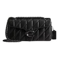 (WMNS) COACH Tabby Shoulder Bag 26 Pillow Quilted 'Pewter Black' CP150-V5BLK - COACH Professional Edition