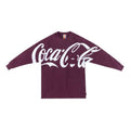 KITH x Coca-Cola L/S Quin Tee Crossover Loose Long Sleeves Unisex Purple KH3541-111
