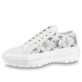(WMNS) LOUIS VUITTON LV Squad Sneakers 'White with Crystal Monogram' 1A9RZ8