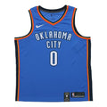 Nike Russell Westbrook Oklahoma City Thunder Swingman Jersey Mens Blue 864497-403
