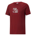 PUMA X Coca Cola Graphic Tee 'Red' 536158-22