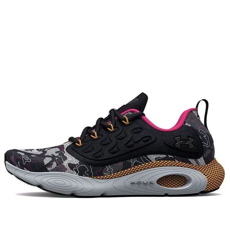 Under Armour HOVR Revenant Camo Sport Shoes 'Black Grey' 3024925-001