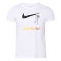 (WMNS) Nike Slogan logo Solid Color Training 'White' DA2481-100