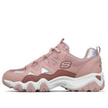 (WMNS) Skechers D Lites 2.0 Low-Top Running Shoes Pink 66666312-MVE