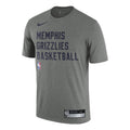 Nike x NBA Memphis Grizzlies Dri-FIT Practice T-shirt 'Grey' FJ0178-063