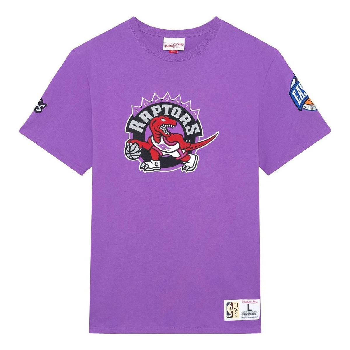 Mitchell & Ness x NBA Origins T-shirt 'Toronto Raptors' TCRW4852-TRAYYPPPPURP