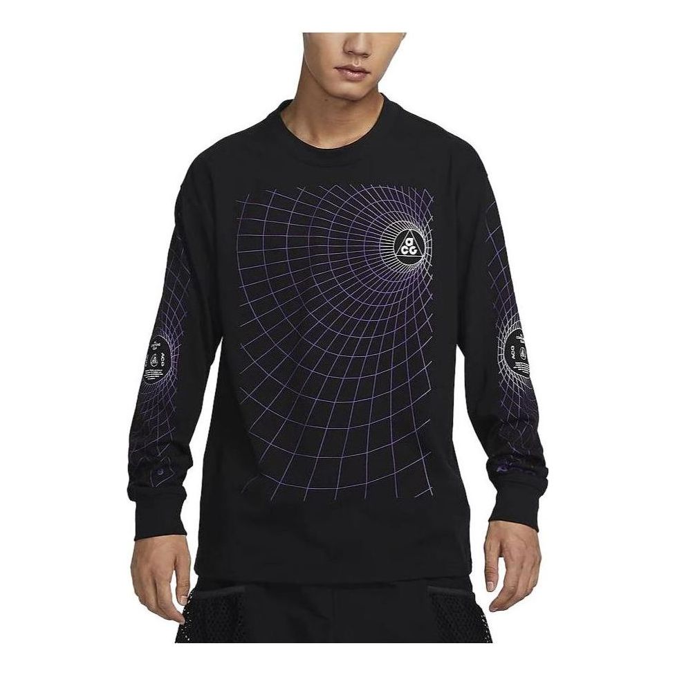 Nike x ACG "Manhole" Long Sleeve T-Shirt 'Black' FJ1134-010