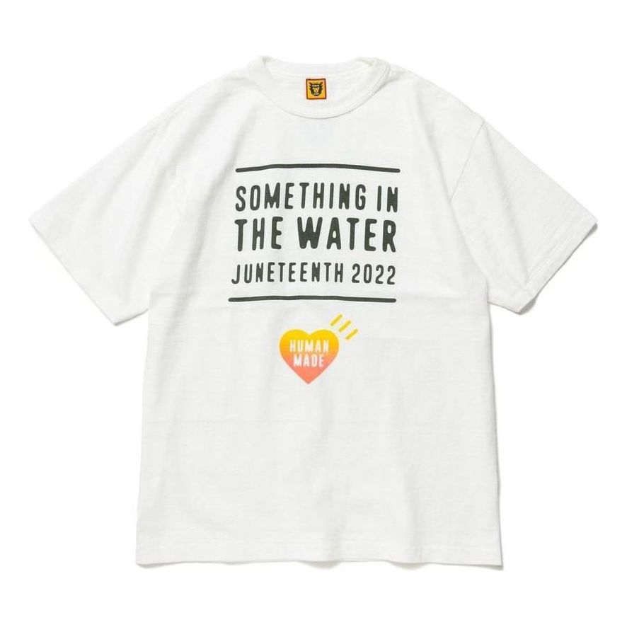 HUMAN MADE Something in the Water T-shirt 'White' HM23TE030