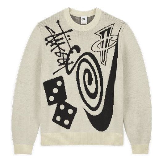 Nike x Stussy Icon Knit Sweater 'Natural' DR2893-238
