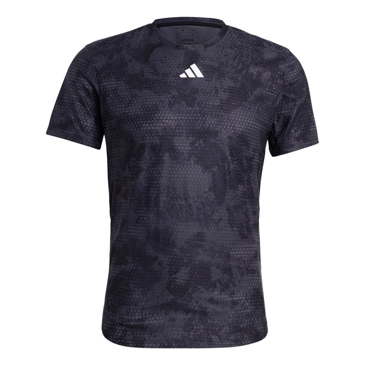adidas Tennis Paris HEAT.RDY FreeLift T-Shirt 'Black White' IB4606