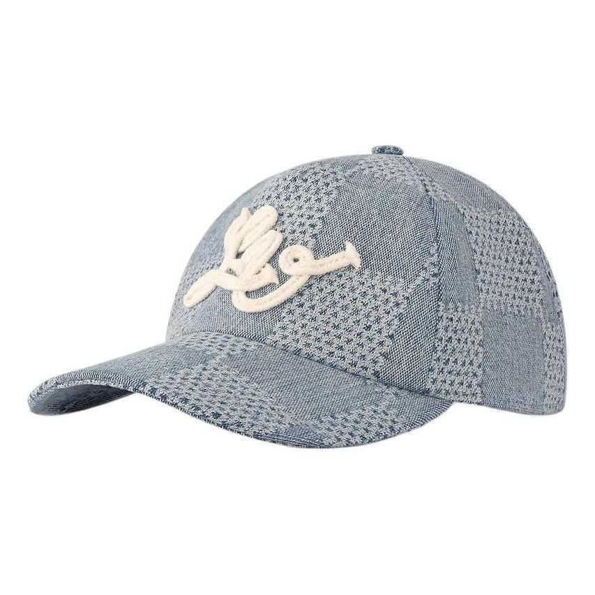 LOUIS VUITTON Damier Denim 3D Cap 'Denim Blue' M7534M