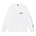 Stussy Unisex FW21 Move The Crowd Ls Printing Round-neck Sweateshirt White 3993753