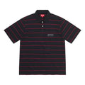 Supreme x Thrasher Stripe Polo 'Black Red' SUP-FW21-187