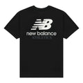 New Balance Athletics Remastered Graphic Cotton Jersey T-shirt Asia Sizing 'Black' AMT31504-BK