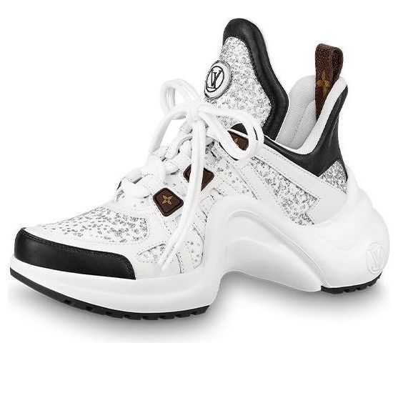 (WMNS) LOUIS VUITTON Archlight Sneakers 'White Black Grey' 1A95I2