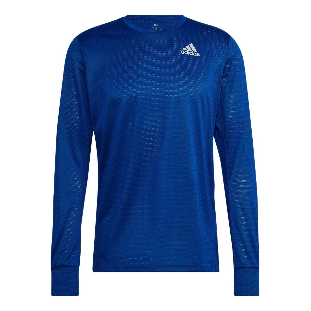 adidas Otr Long Sleeve Logo T-shirt Asia Sizing 'Blue' HL5983