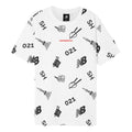 New Balance Unisex Printing Round-neck White AMT02372-WT