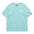 FILA FUSION Casual Sports Round Neck Short Sleeve Couple Style Pink Green T11U126110F-TQ
