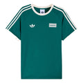 adidas Tour Three Stripe T-Shirt 'Collegiate Green Cream White' KW6283