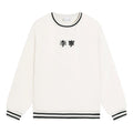 Li-Ning Striped Embroidered Logo Sweatshirt 'Beige' AWDSF99-1