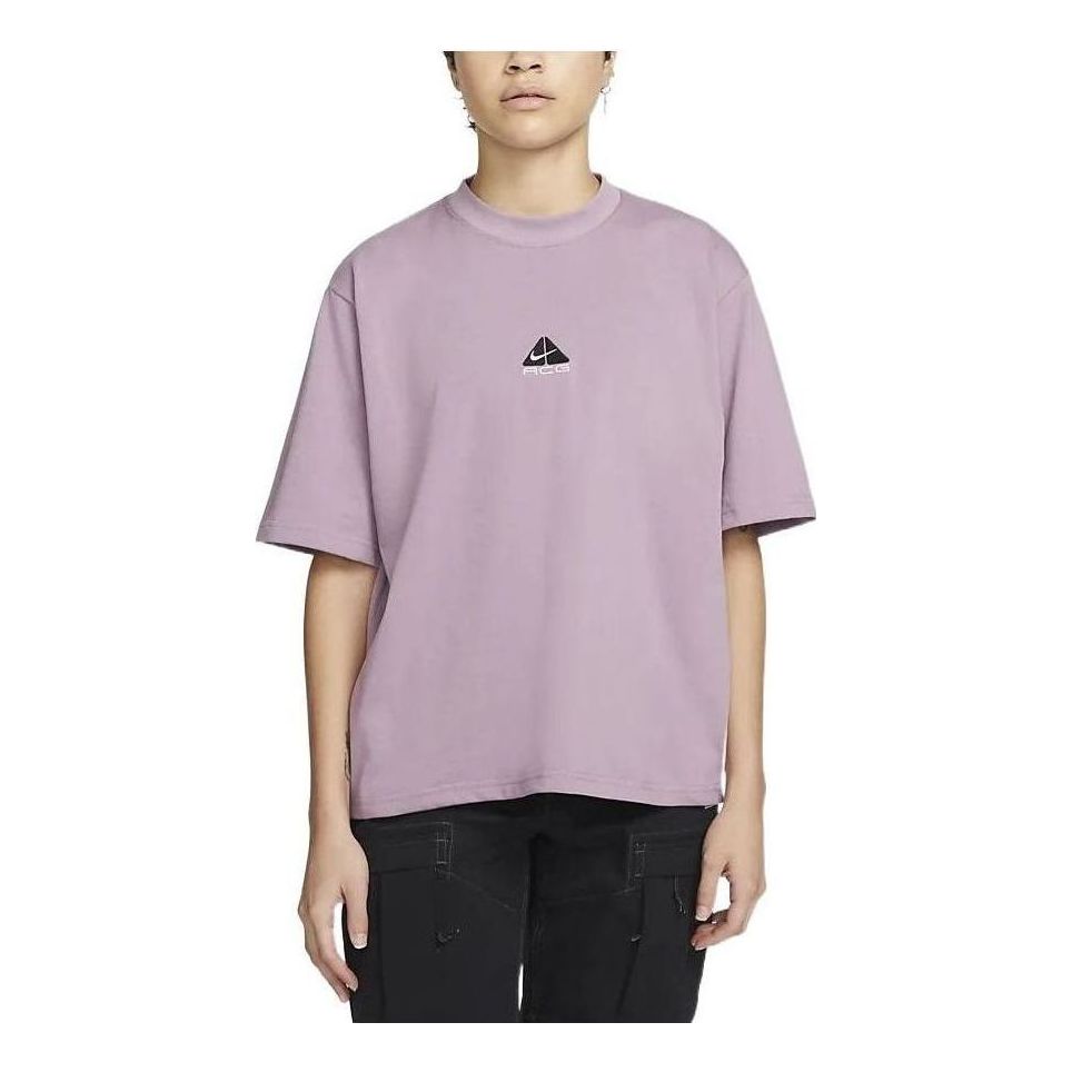 (WMNS) Nike x ACG Short-Sleeve T-Shirt 'Purple' DQ2907-505