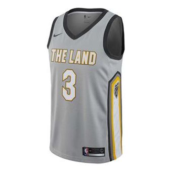 Nike NBA Isaiah Thomas Cleveland Cavaliers Swingman Jersey City Edition Grey 912087-011