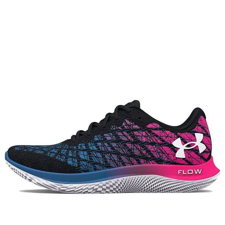 (WMNS) Under Armour Flow Velociti Wind 'Black Electro Pink' 3024911-004