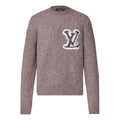 LOUIS VUITTON Wool Blend Crewneck Sweater 'Lava Smoke' 1AF326