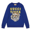 Gucci Tiger Cotton Sweatshirt 'Blue' 623245-XJD3T-4622