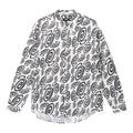 Stussy Swirly S Silk Shirt 'White' 1110242