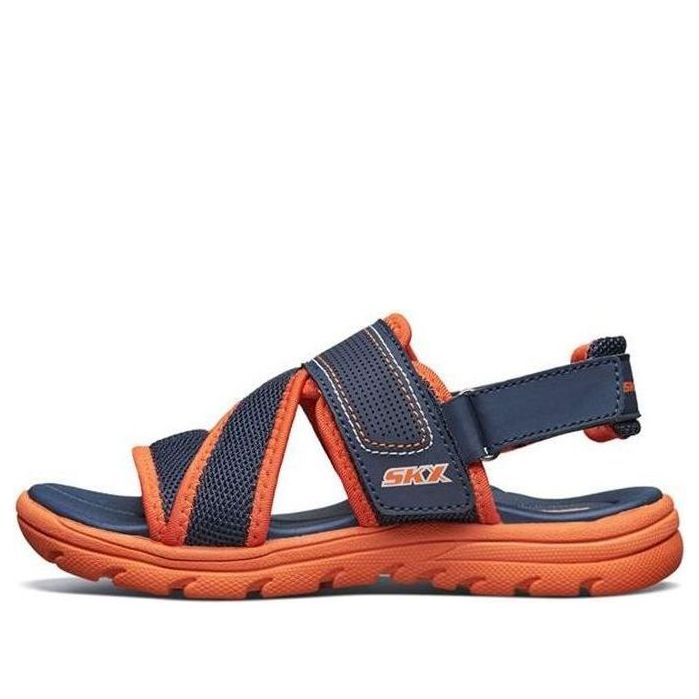 (GS) Skechers Supreme 'Grey Orange' 92222L-NVOR