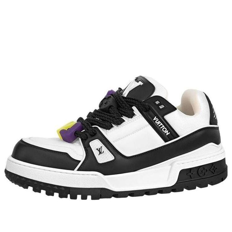 LOUIS VUITTON LV Trainer Maxi Sneakers 'Black' 1ABZQ9