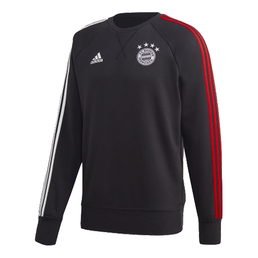 adidas FCB SWT TOP Bayern Munich Soccer/Football Sports Pullover Black FR5323