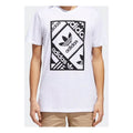 adidas originals StampTee Logo Printing Short Sleeve White CW2360