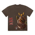 Travis Scott Never Backward T-shirt 'Brown' CJFN-SS88
